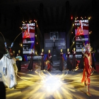 三人篮球国际赛事正在成都火热进行